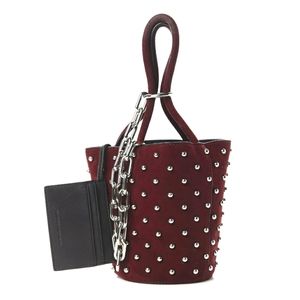 Alexander Wang Mini Roxy Bucket Bag, Maroon